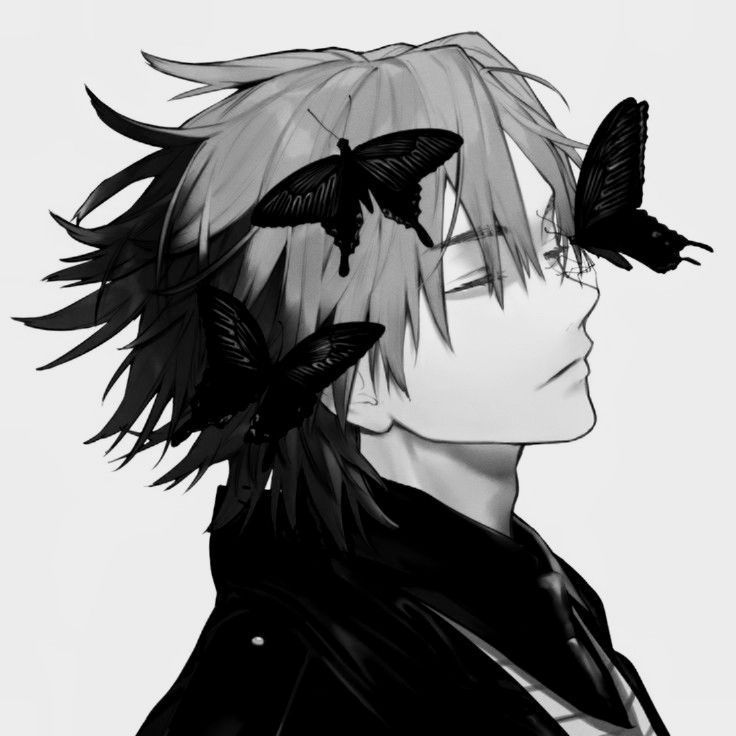 Avatar trắng đen nam